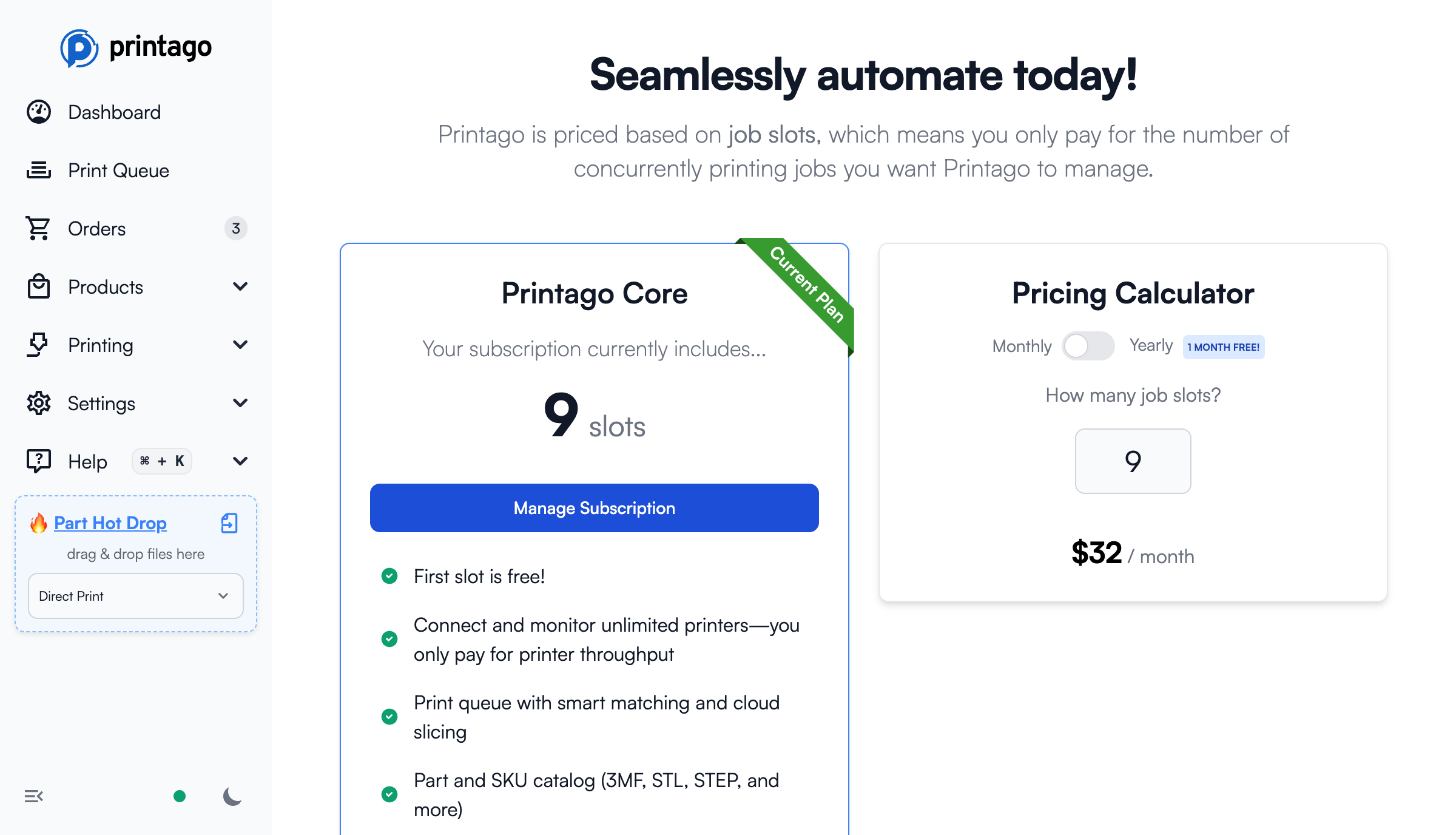 Subscription Management