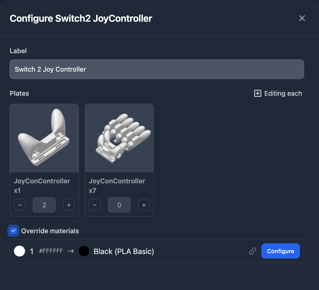 Link Part to SKU